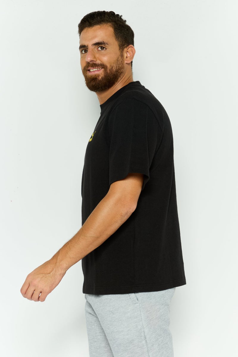 PUMA Men Sportswear Fit Short Sleeve Training T-Shirt, Black - Image 4